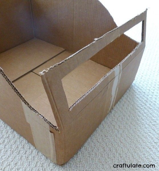 Cardboard Box Car - Craftulate