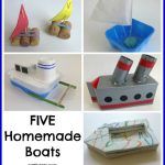 Five Homemade Boats