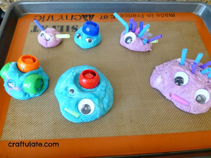 Salt Dough Monsters