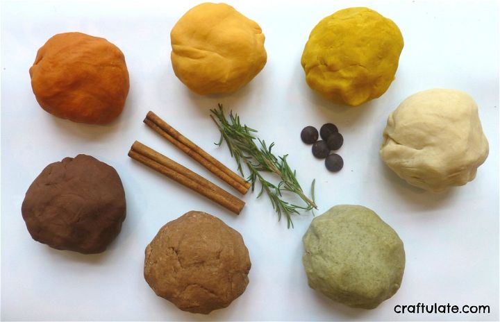 Homemade Herb and Spice Play Dough