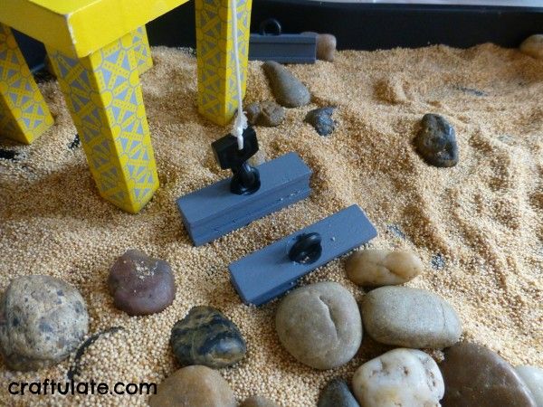 Construction Site Sensory Play
