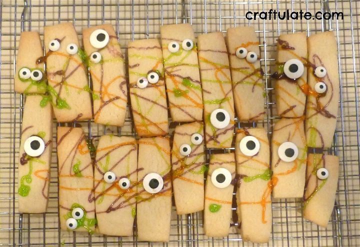 Toddler-Decorated Monster Cookies