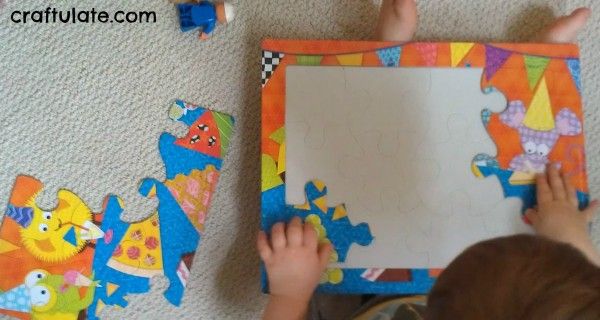 Playing with Puzzles [Fine Motor Fridays]