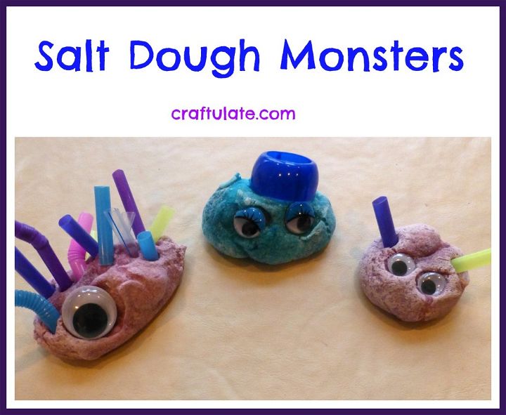 Salt Dough Monsters