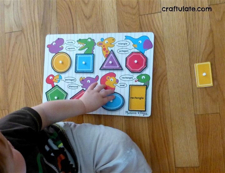 Playing with Puzzles [Fine Motor Fridays]