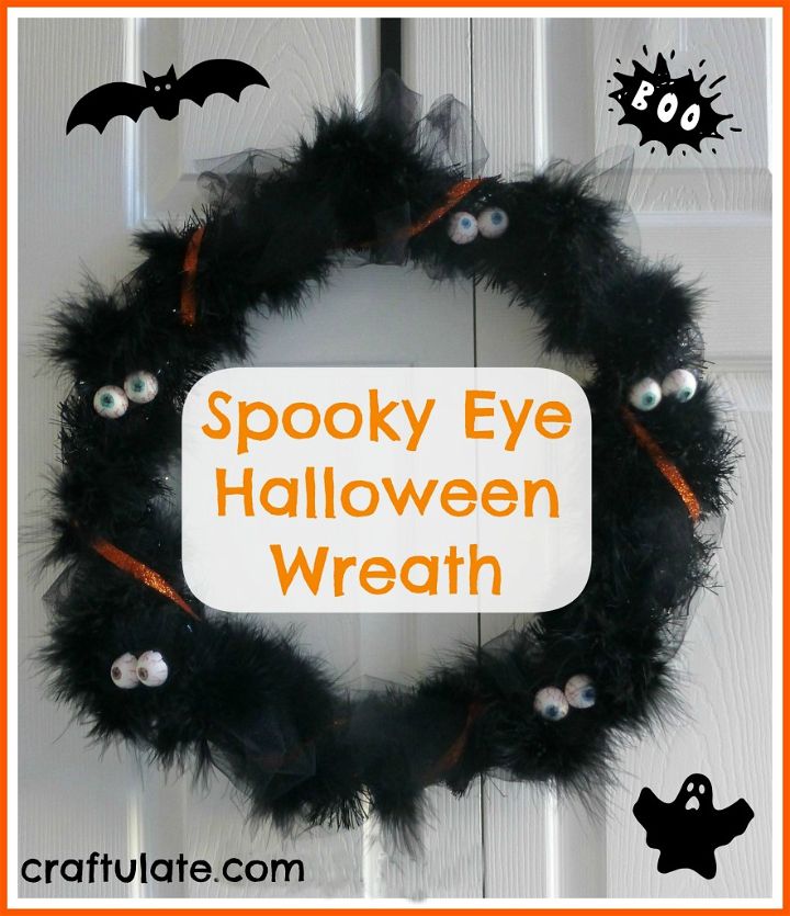 Spooky Eye Halloween Wreath