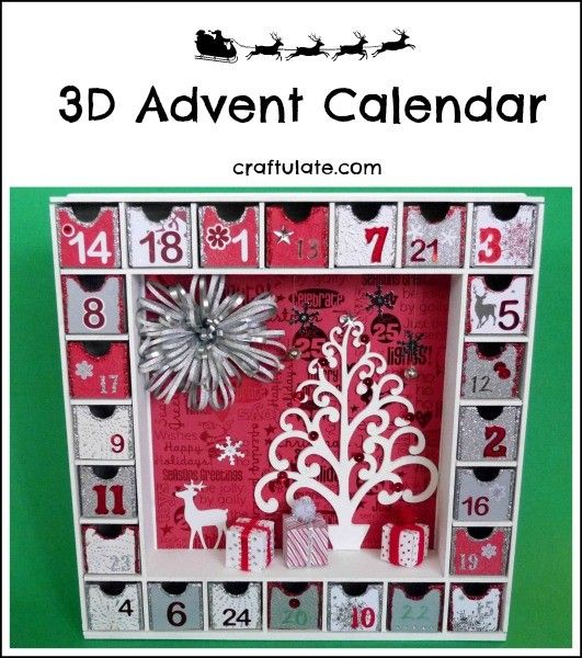 3D Advent Calendar - a beautiful keepsake to enjoy for many years