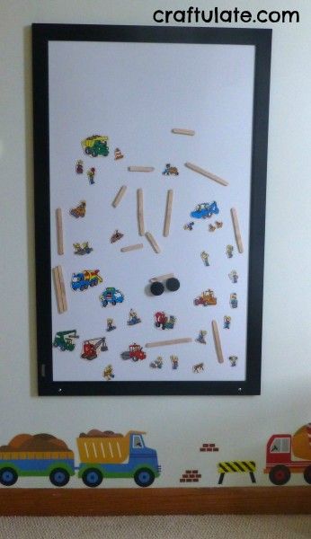 Construction Site Theme Bedroom Makeover