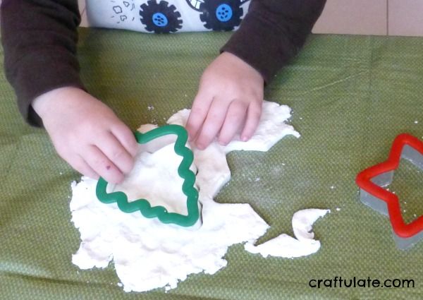 Christmas Clay Ornaments for Toddlers To Make