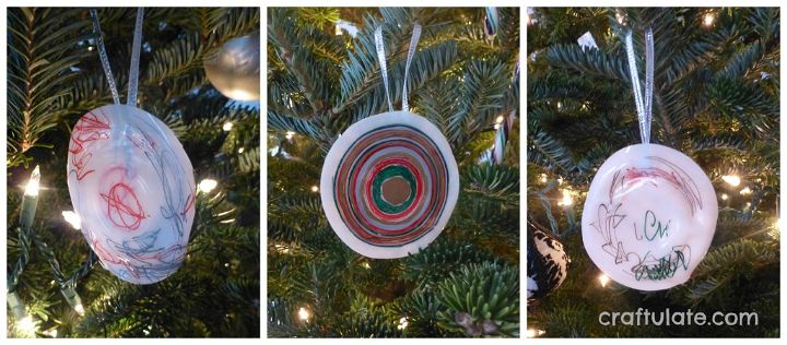 Melted Plastic Cup Ornaments - Craftulate