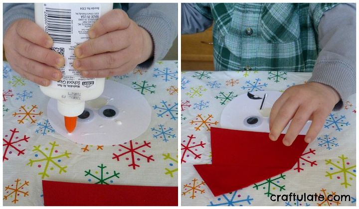 Paper Plate Santa Craft