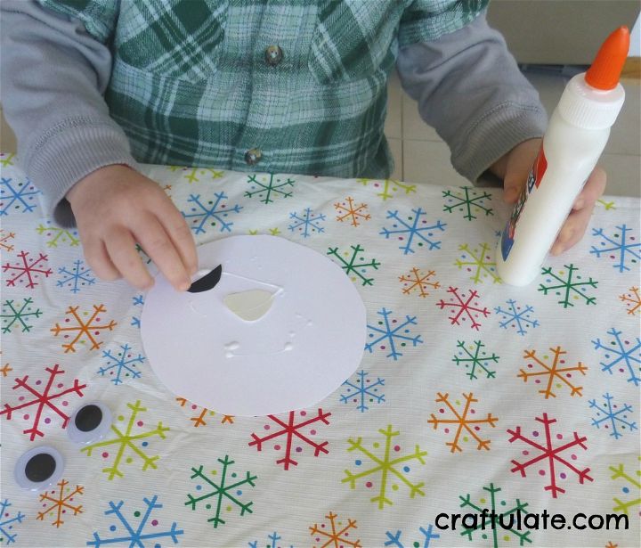 Paper Plate Santa Craft