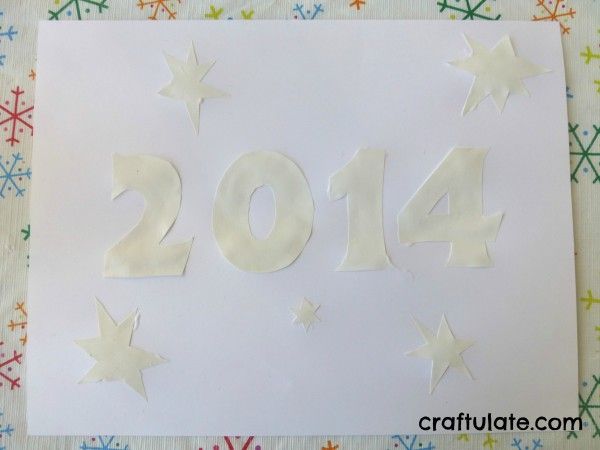 New Year Art for Toddlers