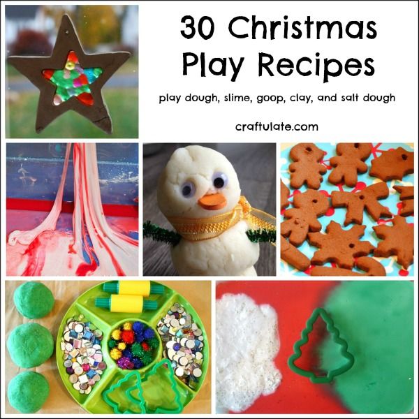 30 Christmas Play Recipes that the kids will love!
