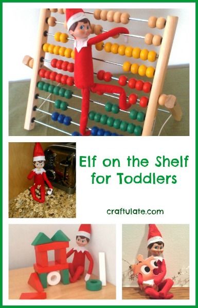 Elf on the Shelf for Toddlers from Craftulate