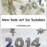 New Year Art for Toddlers