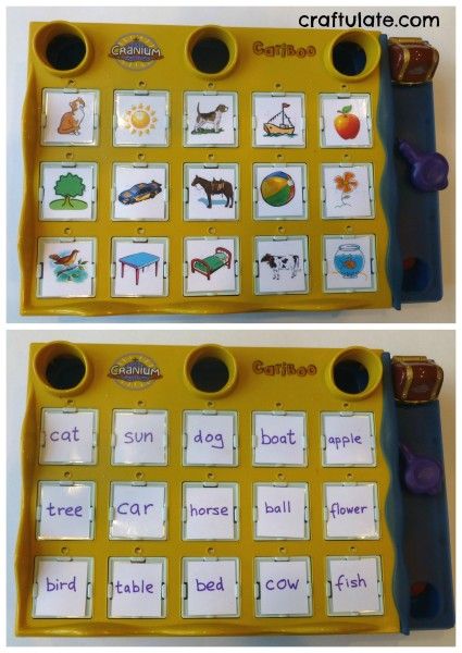 Starting to Learn Noun Sight Words