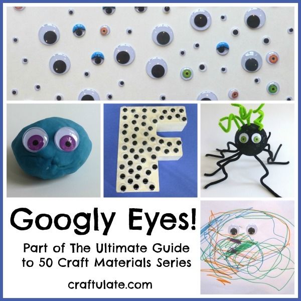 Googly Eyes - everything you need to know about this craft material