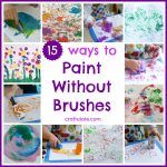 15 Ways to Paint Without Brushes