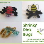 Shrinky Dink Bugs
