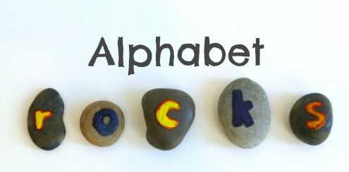 Alphabet Rocks - Craftulate