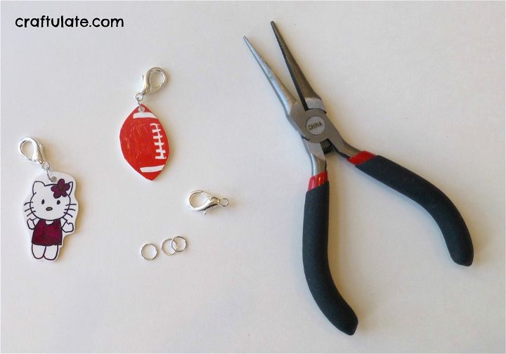 Shrinky Dink Zipper Pulls