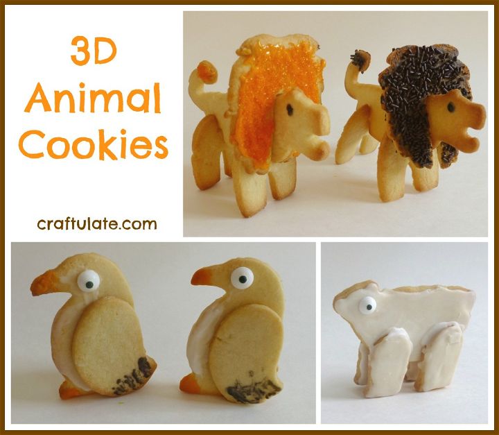 3D Animal Cookies