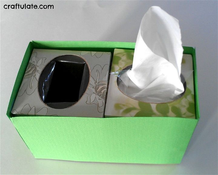 Tissue Box Train