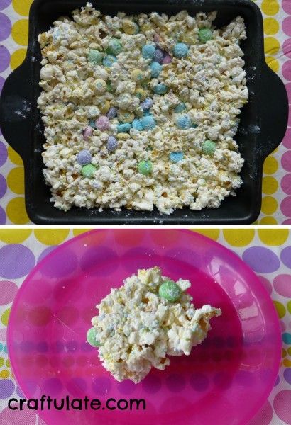 Easter Popcorn Treats