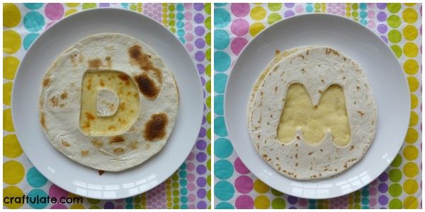 Easy Personalised Quesadillas for Kids