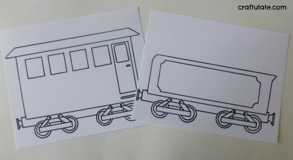 Train Party Crafts