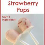 Frozen Strawberry Pops
