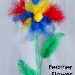Feather Flower Craft