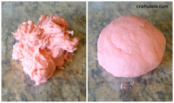 Jelly Bean Play Dough - homemade play recipe that smells amazing!