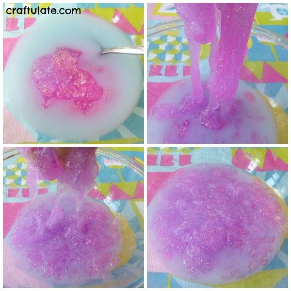 Princess Slime - a sparkly sensory experience