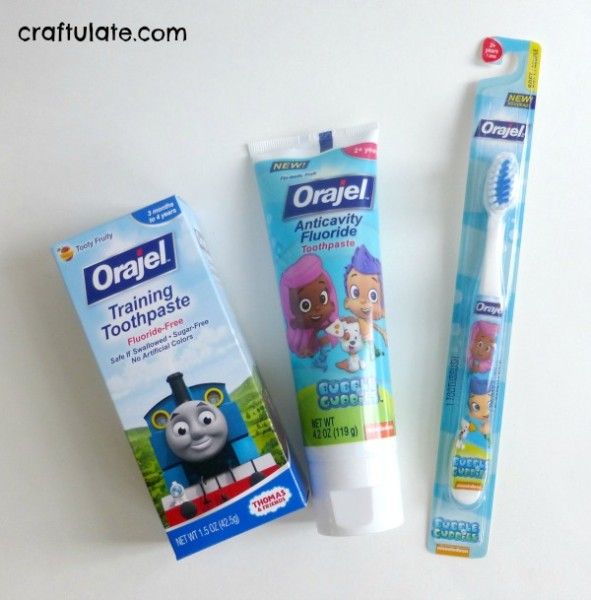 Personalised Toothbrush Holder with Orajel