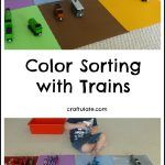 Color Sorting with Trains