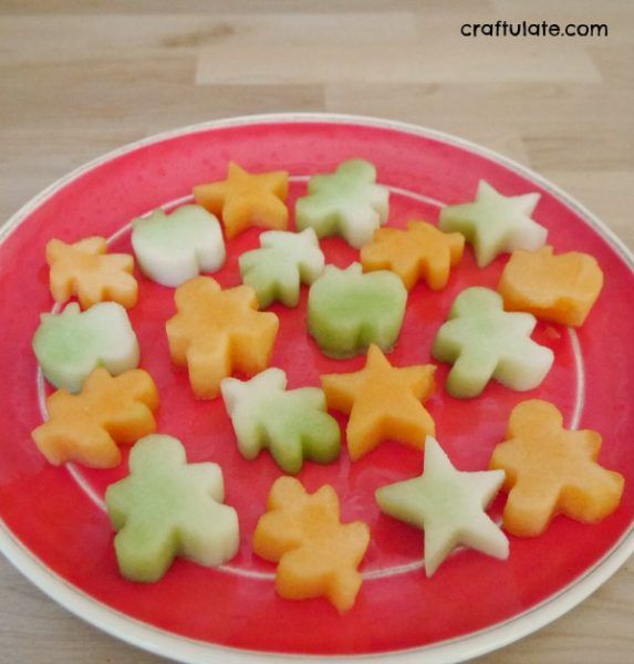 Fun Melon Snack for Kids - an easy way to make fruit more interesting!