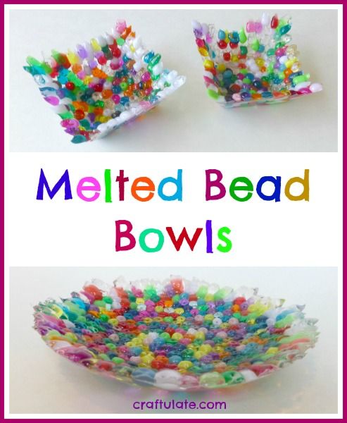 Melted Bead Bowls - Craftulate