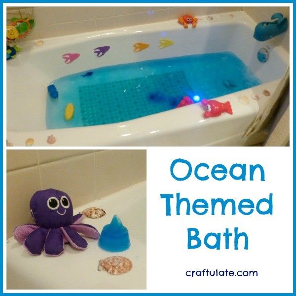 Ocean Themed Bath - Craftulate