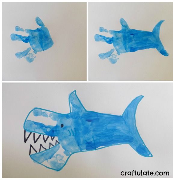 Shark Handprint