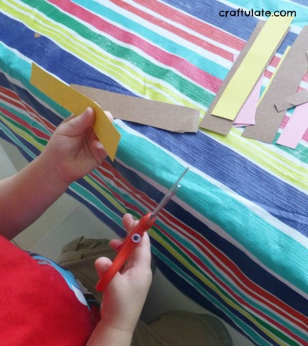 Developing Scissor Skills with a Cutting Tray - Mama.Papa.Bubba.