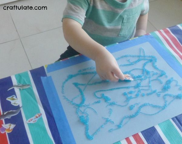 Ocean Theme Activities - art, crafts and activities for kids