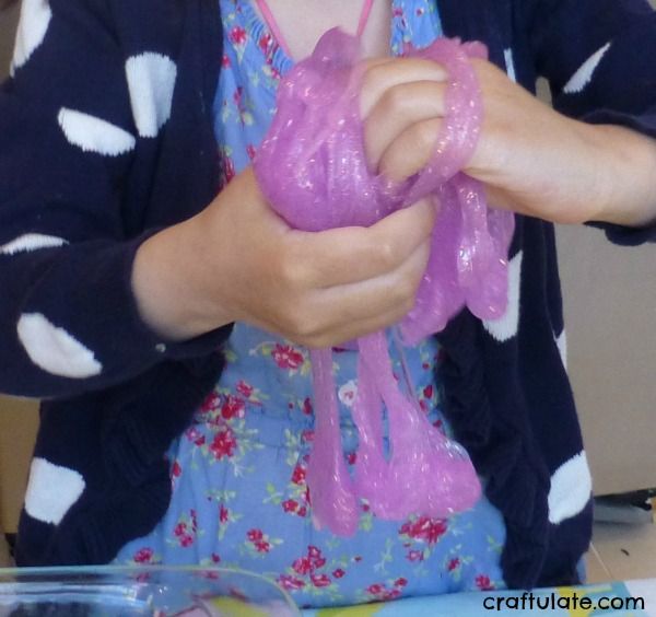 Princess Slime - a sparkly tactile sensory experience