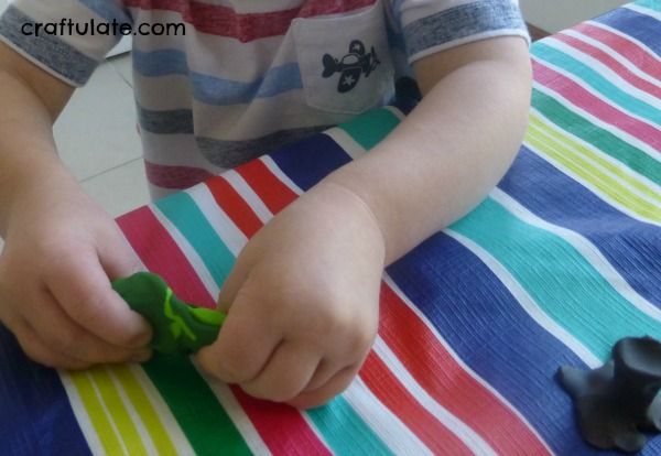 Making Train Track Scenery with Clay