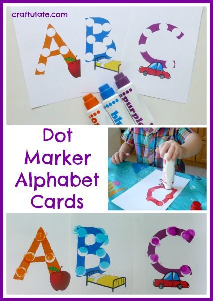 Dot Marker Alphabet Cards