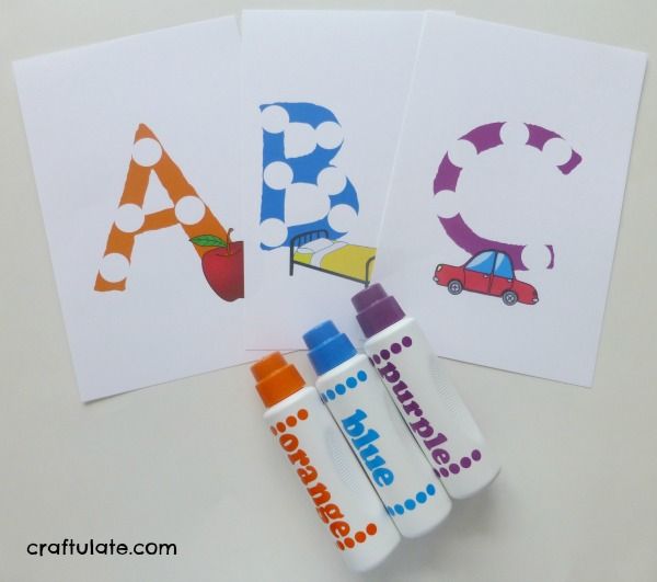 Dot Marker Alphabet Cards