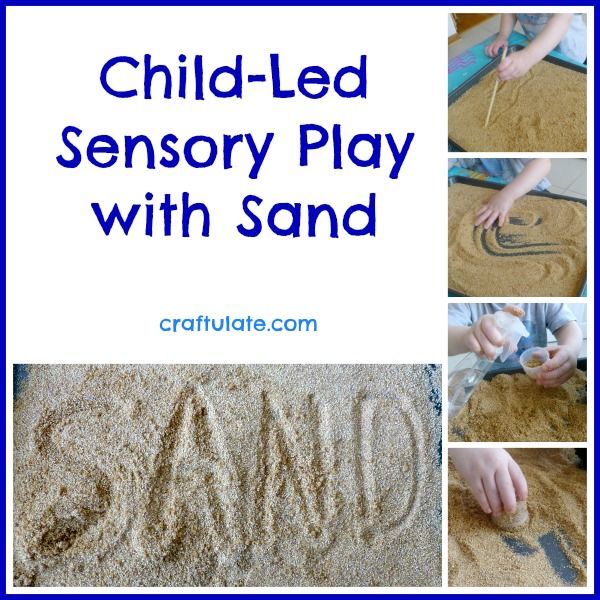 Sensory Play with Sand