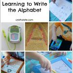 9 Tools for Learning to Write the Alphabet