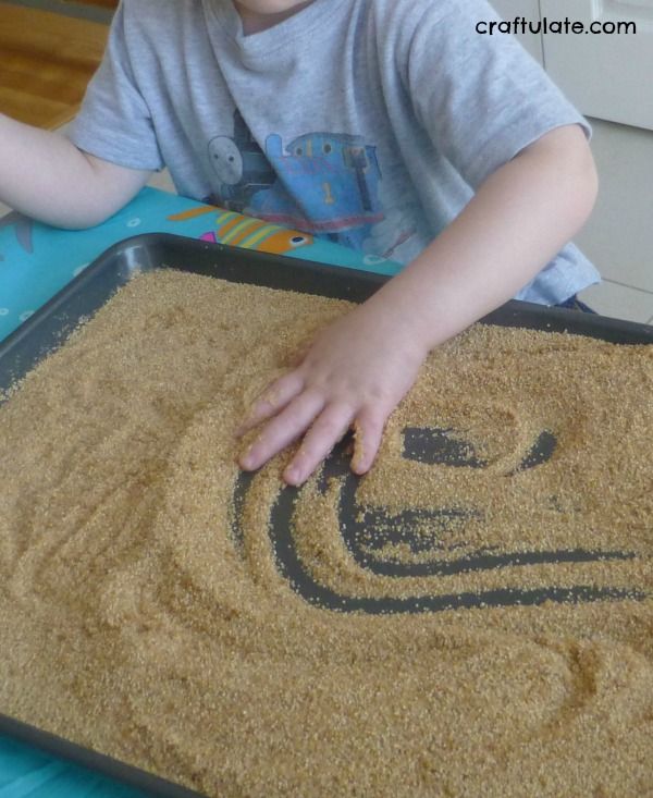 Child-Led Sensory Play with Sand